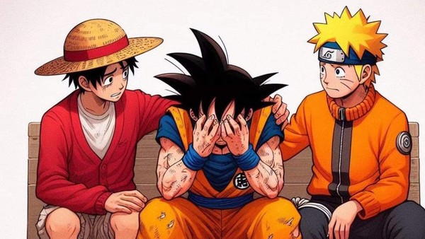 Son Goku Menangis, Fan Art Duka Cita untuk Akira Toriyama