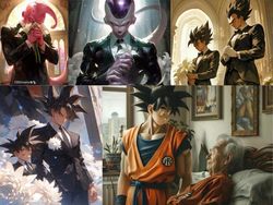 Son Goku Menangis, Fan Art Duka Cita untuk Akira Toriyama