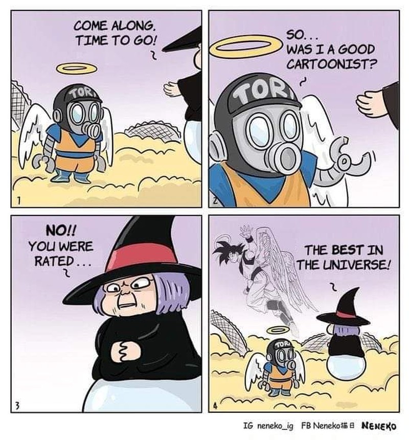 Fanart Duka Cita Akira Toriyama Meninggal