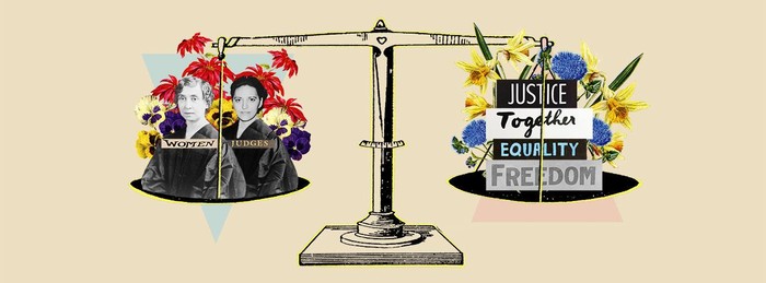 Poster Hari Hakim Wanita Internasional