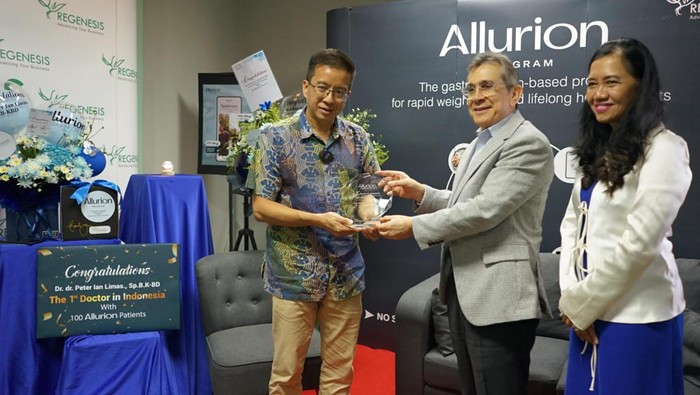 Allurion, sebuah program penurunan berat badan dengan menggunakan gastric ballon, tanpa anastesi, tanpa pembedahan dan tanpa endoskopi, diminati masyarakat.
