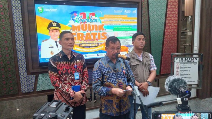 Kadishub Sumsel sampaikan program mudik gratis.