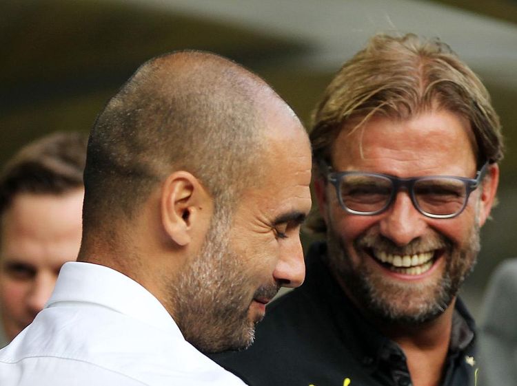 Potret Nostalgia Klopp Vs Guardiola pada Momen Duel Pertama