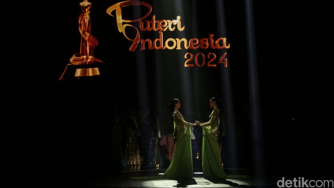 Harastha Haifa Zahra meraih gelar Puteri Indonesia 2024. Ia menjadi wanita kedua wakil Jawa Barat yang menyandang gelar utama kontes kecantikan tertua di Indonesia ini. (Foto: Rifkianto Nugroho/detikcom)