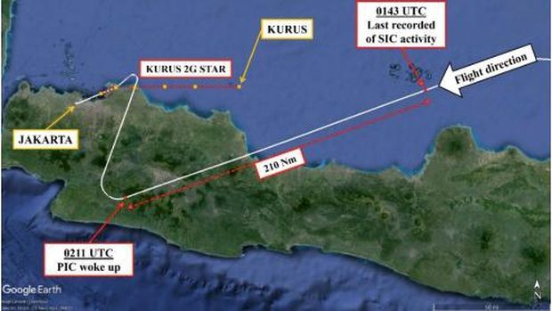 Potret pesawat Batik Air keluar jalur saat pilot-kopilot tertidur dalam waktu bersamaan