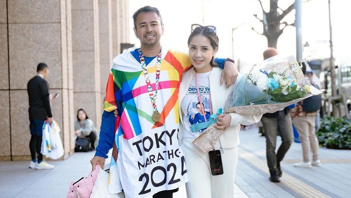 Raffi Ahmad Tokyo Marathon 42 Km