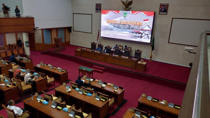Rapat Paripurna DPRD Kota Batam. (Dok Istimewa)
