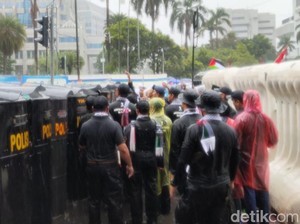 Massa Bela Palestina Tak Diizinkan Long March ke Bundaran HI, Ini Alasannya