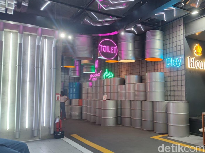 Toilet instagramable di mal Jakarta/Irfan Indra Pangestu