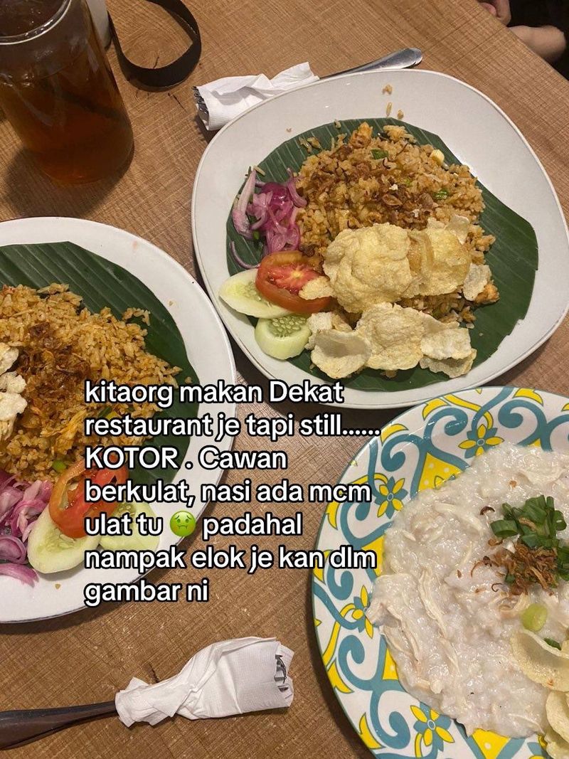 Turis Malaysia Sebut Makanan di Jakarta Kotor, Netizen Langsung Kecam