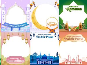 125 Twibbon Marhaban ya Ramadhan 2024 Gratis Plus Ucapannya