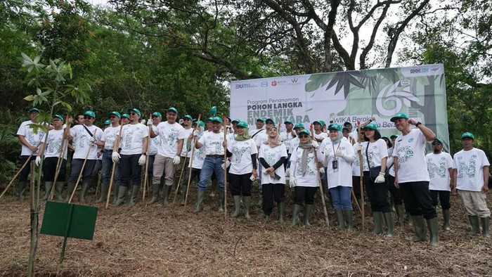 WIKA-BRIN tanam pohon langka di Wikasatrian
