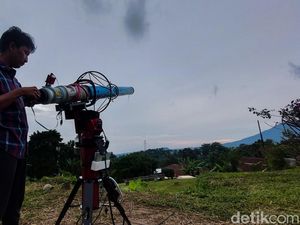 Hilal Awal Ramadan Tak Terlihat di Lembang gegara Cuaca Mendung