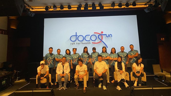 Ajang lari Docorun for Health 2024 dihelat di QBIG, BSD, 18 Agustus.