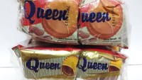 Nah kalau ini biskuit merek Queen yang dulu jadi jajanan favorit anak 90an. Sekarang masih dijual di toko online. Foto: Pool/Site