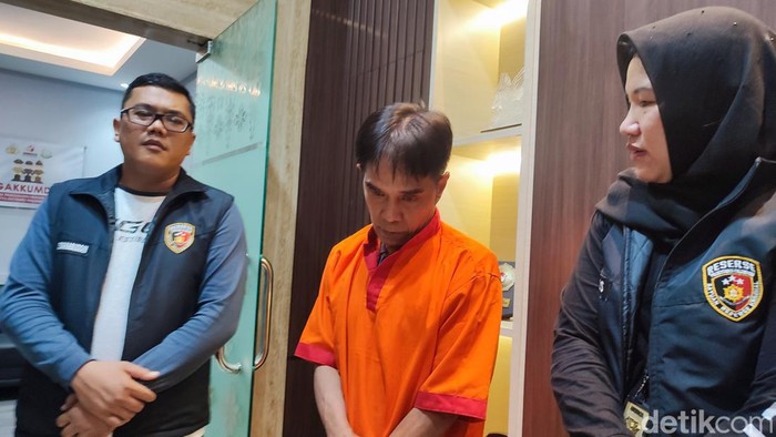 Jais yang diamankan kepolisian lantaran melakukan KDRT terhadap istrinya