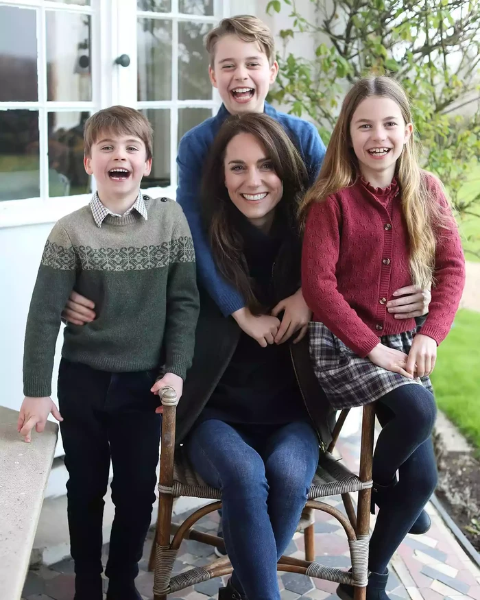 Kate Middleton bersama tiga anaknya usai operasi perut