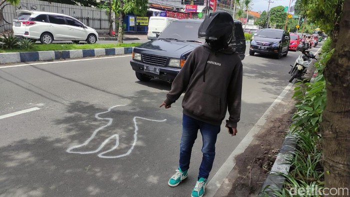 Lokasi tewasnya korban tawuran di Sidoarjo.