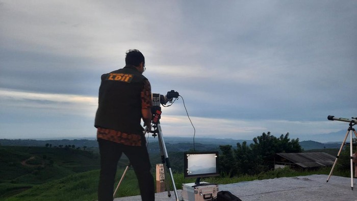 pemantauan hilal di Bitar