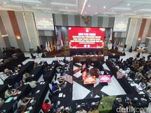 Hasil Pleno KPU Sumsel, Hanya Golkar-Gerindra yang Dapat 2 Kursi DPR