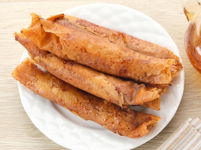 Resep Lumpia Pisang Cokelat
