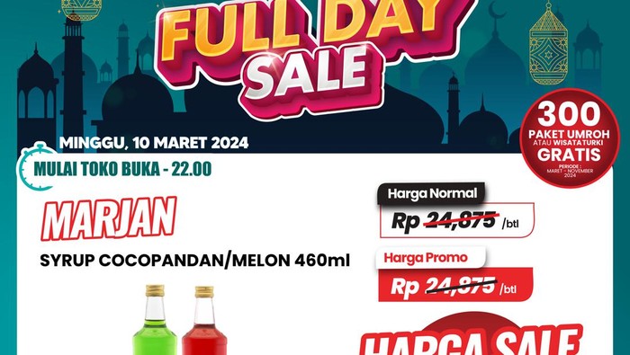 Transmart Full Day Sale