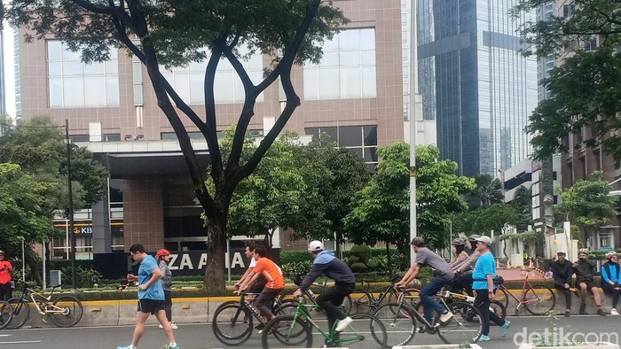 Warga DKI ikutan CFD sebelum puasa