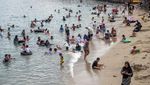 Wisata Pantai Kampung Nelayan Palu Ramai Jelang Ramadan