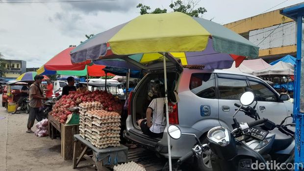 Pasar Minasa Maupa, Sungguminasa, Gowa.