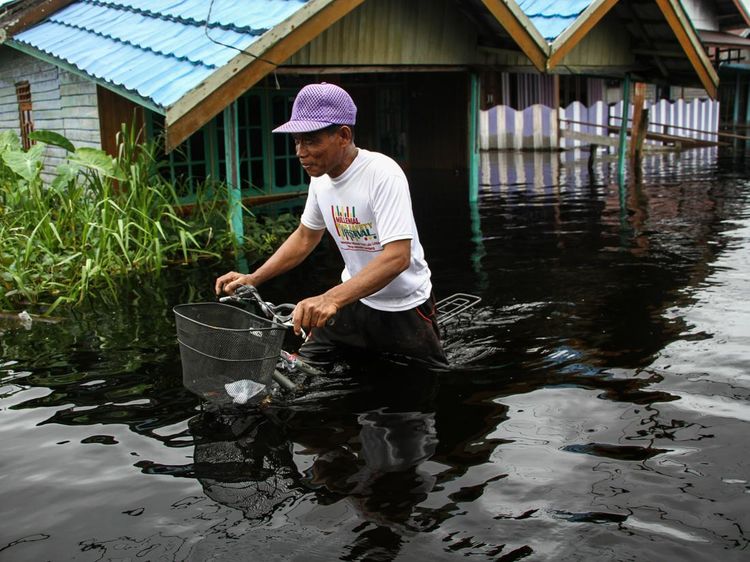 16 Kelurahan di 4 Kecamatan Palangka Raya Terendam Banjir