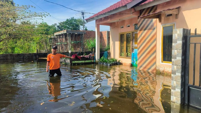 Banjir kembali terjadi di 3 Kelurahan/desa di Ogan Ilir, Sumatera Selatan.