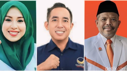 Kolase foto tiga caleg DPR RI asal Dapil NTB I Pulau Sumbawa yang lolos ke Senayan.
Foto: Helmy Akbar / detikBali