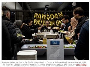 Ramadan di Harvard, Mahasiswa Dapat Makanan Buka Puasa-Tarawih Berjamaah