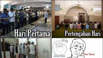 Hari terakhir sudah sibuk mudik dan masak buat Lebaran. Foto: Internet