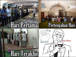 Ramadan Tiba! Kumpulan Meme Kocak Sholat Tarawih Bikin Senyum-senyum
