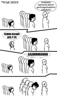 kumpulan meme lucu sholat tarawih