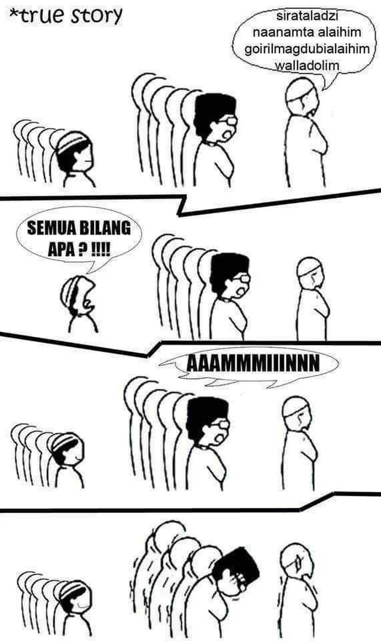 kumpulan meme lucu sholat tarawih
