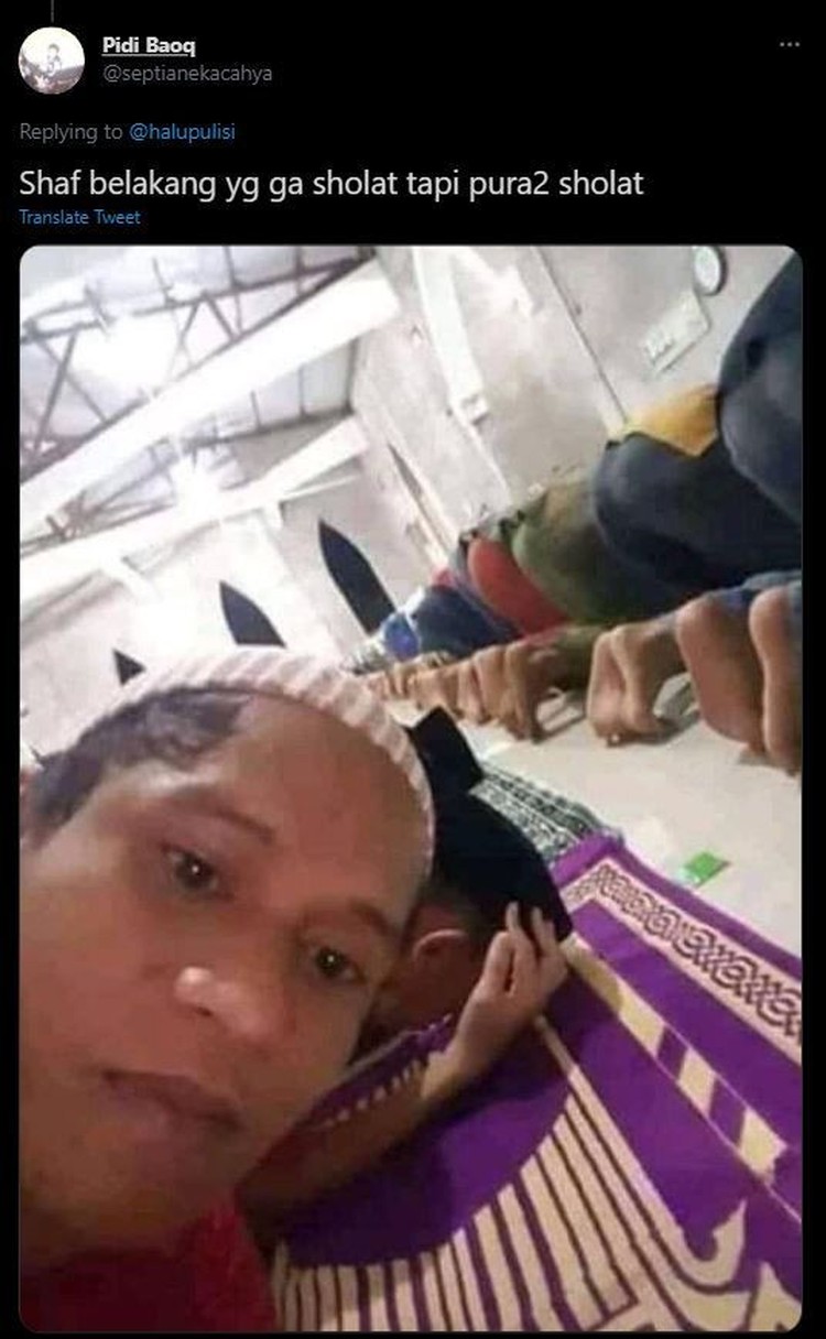 kumpulan meme lucu sholat tarawih