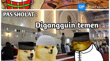 Godaan teman lebih sulit. Foto: Internet