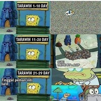 kumpulan meme lucu sholat tarawih