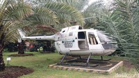 Wahana helikopter di Kurma Park Pasuruan/Foto: Muhajir Arifin/detikJatim