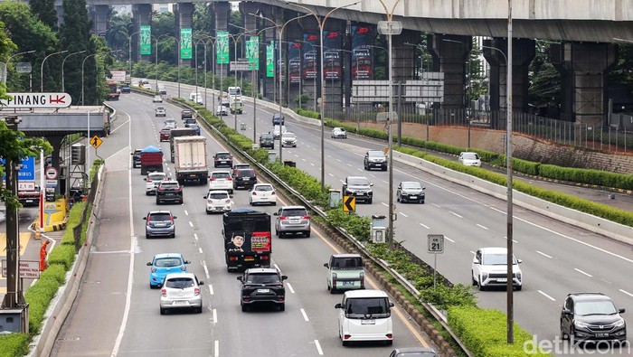 Long weekend Hari Raya Nyepi membuat arus lalu lintas di Tol JORR lancar, Senin (11/3/2024). Ini penampakannya.