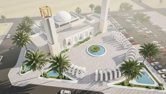 Masjid Abdulaziz Abdullah Sharbatly/via Voxel Matters Masjid Abdulaziz Abdullah Sharbatly