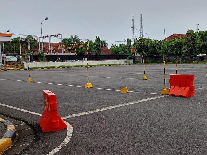 Suasana di Pelabuhan Gilimanuk lengang saat Nyepi, Senin (11/3/2024).