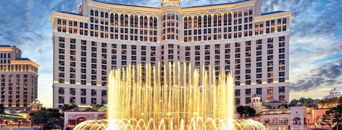 Pertujukan Air Mancur Bellagio di Las Vegas