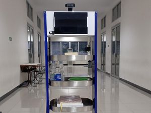 Dosen-Mahasiswa Polines Kembangkan Robot Faskes yang Bisa Petakan Ruangan