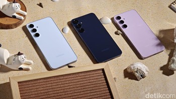 Tak kalah pentingnya Galaxy A55 dibekali Samsung Knox Vault untuk bikin HP ini tetap aman dari serangan cyber. Foto: Adi Fida Rahman/detikINET