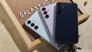 Untuk spesifikasi, fitur dan harga lengkap Galaxy A55 bisa dibaca pada artikel ini. Foto: Adi Fida Rahman/detikINET