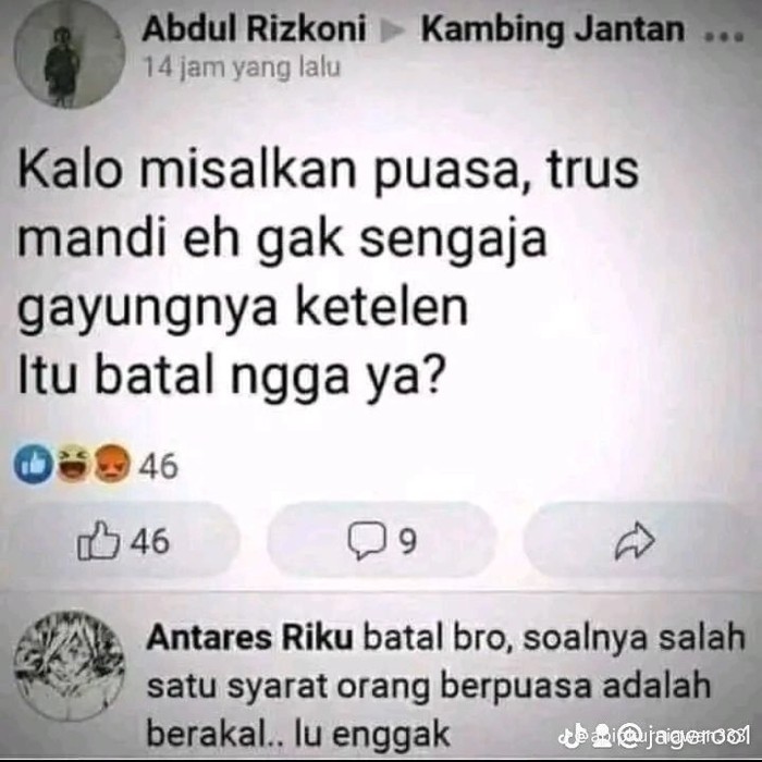 10 Meme Lucu Bulan Ramadan, Menahan Lapar Saat Puasa! 10 Meme Lucu Bulan Ramadan, Menahan Lapar Saat Puasa!
