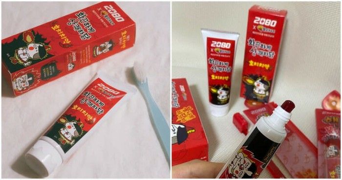 5 Perlengkapan Mandi Inspirasi Makanan, Odol Samyang dan Shampo Vanila